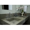 Wild Sea Granite Vanity Top, Sink