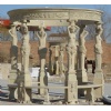 Gazebo, stone handicrafts