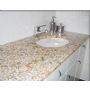 Pebble Mosaic Artificial Stone Vanity Top