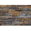 Multicolour slate wall panels