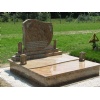 Granite monuments, tombstones