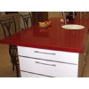 Red Quartz Stone kitchen top