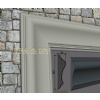 Exterior wall decorative molding