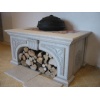 Hand Carved Fireplace