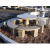 Garden stone table and chiar
