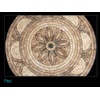 Piso - Travertine Mosaic Rosette