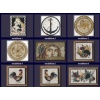 Travertine, Marble Medallions