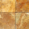 Tumbled travertine