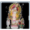 White Statue Of Lord Krishna
