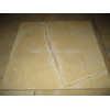 Yellow marble tiles