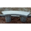 Circular Bench Top with Round Legs