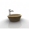 Chiaro Travertine Sink