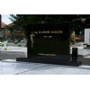 Black Granite Tombstone