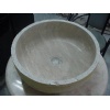 Travertine sink, basin