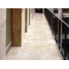 Travertine floor tiles
