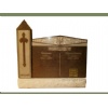 Golden color granite monument