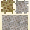 Mosaic in net - pattern