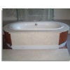 Bath tub in Kashmir White