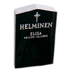 Black Granite Tombstone
