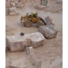 Antique Red Travertine Blocks
