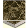 laminated panel-dark emperador with ceramic tile
