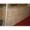 Yellow limestone wall