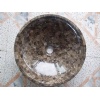 Marble mosaic sink