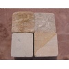 Gold sandstone pavement