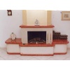 Fireplace in Travertino persiano