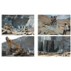 Black Galaxy Quarry, Granite Blocks