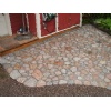 Split natural mixed granite cobblestone