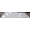 Pure white crystallized glass panel