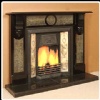 The Damascus Slate fireplace-San Remo slate