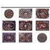 Rangoli Inlay Medallions, Table Tops