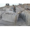 Purple wooden sandstone quarry