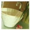Angular Ribbed Edge Limestone Bowl