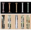 Decorative columns in natural stone