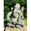 Carved Ganesh Sculpture