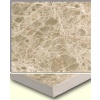 laminated panel-light emperador with ceramic tile