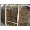 Brown limestone slabs