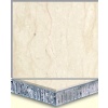 Beige Marble laminated panel,honeycomb