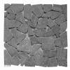Grey basalt mosaics