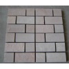 Pink sandstone mosaics