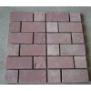 Pink sandstone mosaics