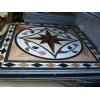 Medallion stone mosaic