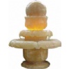 Yellow onyx fountain