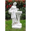 White Marble Carved Water Fountain