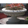 Stone flowerpot