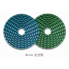 4 inch Diamond dry flexible polishing pads for sto