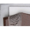 Red Granite Headstone Carving Details